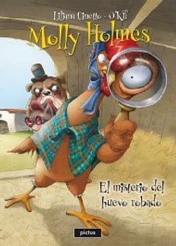 portada Molly Holmes y el Misterio del Huevo Robado