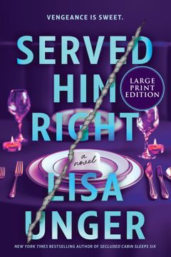 portada Served Him Right (Large Print Edition). A Novel (en Inglés)