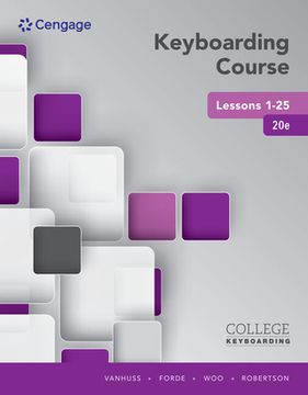 portada Keyboarding Course Lessons 1-25 (en Inglés)