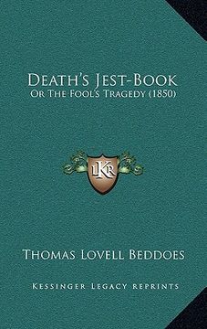 portada death's jest-book: or the fool's tragedy (1850) (in English)