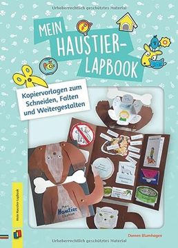 portada Mein Haustier-Lapbook: Kopiervorlagen zum Schneiden, Falten und Weitergestalten (en Alemán)