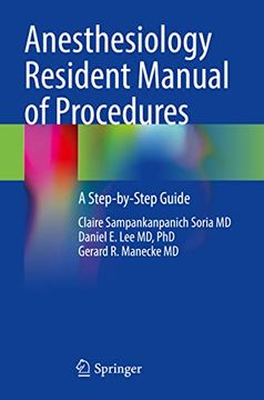portada Anesthesiology Resident Manual of Procedures: A Step-By-Step Guide