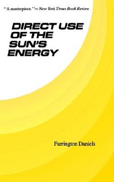 portada direct use of the sun's energy (en Inglés)