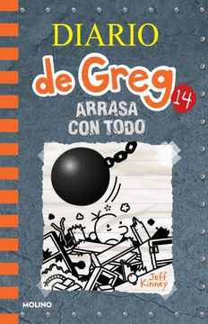 portada DIARIO DE GREG 14. ARRASA CON TODO
