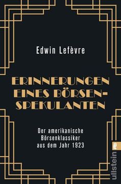 portada Erinnerungen Eines Börsenspekulanten (in German)