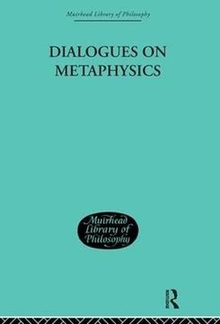 portada Dialogues on Metaphysics (Muirhead Library of Philosophy)