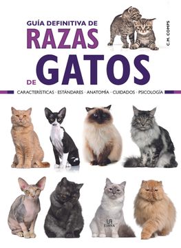 portada Guía Definitiva de Razas de Gatos (Guías de Mascotas)