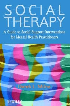 portada social therapy: a guide to social support interventions for mental health practitioners