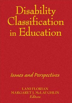 portada Disability Classification in Education: Issues and Perspectives (in English)