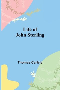 portada Life of John Sterling 
