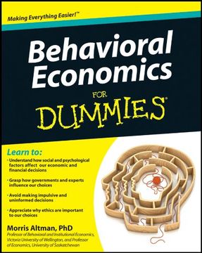 portada Behavioral Economics for Dummies (en Inglés)