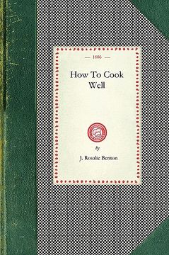 portada how to cook well (en Inglés)