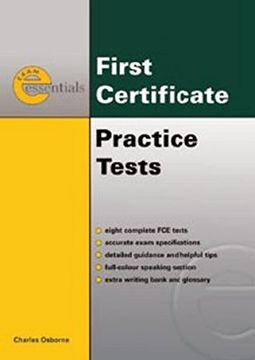 portada Fce Essentials Practice Tests With Answer key 