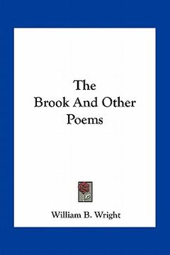 portada the brook and other poems