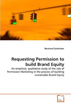 portada requesting permission to build brand equity (en Inglés)