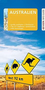 portada Go Vista: Reiseführer Australien: Mit Faltkarte und 3 Postkarten (go Vista Info Guide) (en Alemán)