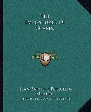 portada the impostures of scapin (en Inglés)