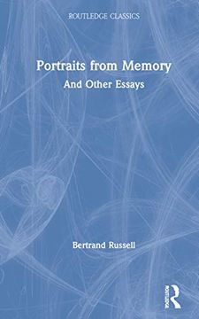 portada Portraits From Memory (Routledge Classics) 