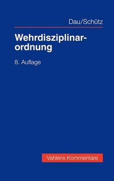 portada Wehrdisziplinarordnung (in German)