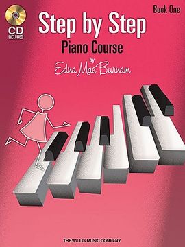 portada Step by Step Piano Course - Book 1 with Online Audio [With CD]