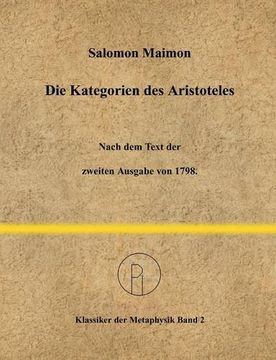 portada Die Kategorien Des Aristoteles (German Edition)