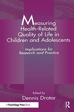 portada Measuring Health-Related Quality of Life in Children and Adolescents: Implications for Research and Practice (en Inglés)