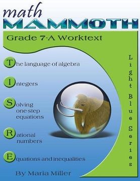 portada Math Mammoth Grade 7-A Worktext