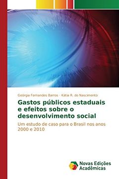 portada Gastos públicos estaduais e efeitos sobre o desenvolvimento social