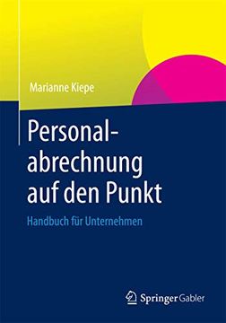 portada Personalabrechnung auf den Punkt: Handbuch für Unternehmen