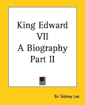 portada king edward vii: a biography part ii (en Inglés)