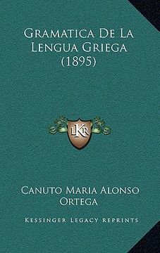 portada gramatica de la lengua griega (1895)