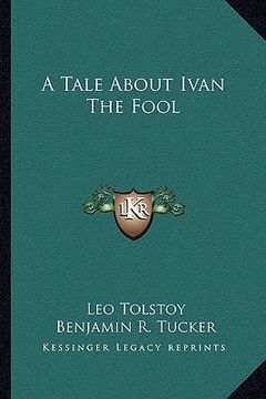 portada a tale about ivan the fool (en Inglés)