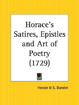 portada horace's satires, epistles and art of poetry