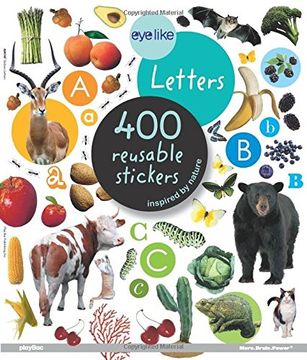 portada Eyelike Stickers: Letters (en Inglés)