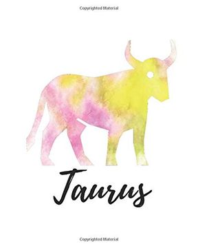 portada Taurus: Taurus Lined Journal 