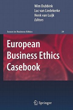 portada european business ethics cas (en Inglés)