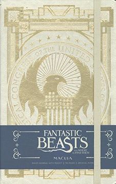 portada Fantastic Beasts and Where to Find Them: Macusa Hardcover Ruled Journal (Insights Journals) 