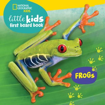 portada Little Kids First Board Book: Frogs (en Inglés)