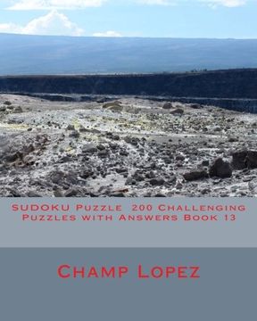 portada SUDOKU Puzzle  200 Challenging Puzzles with Answers Book 13: Volume 13