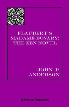 portada flaubert's madame bovary: the zen novel (en Inglés)