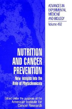 portada Nutrition and Cancer Prevention (en Inglés)