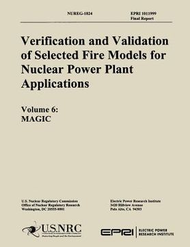 portada Verification & Validation of Selected Fire Models for Nuclear Power Plant Application