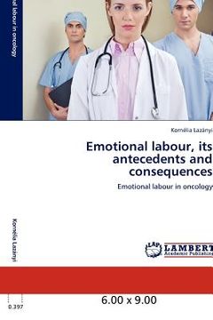 portada emotional labour, its antecedents and consequences (in English)