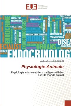 portada Physiologie Animale (in French)