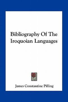 portada bibliography of the iroquoian languages (in English)