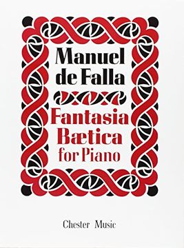portada Manuel De Falla: Fantasia Baetica for Piano