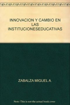 portada Innovacion y Cambio en las Instituciones Educativas