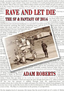 portada Rave and Let Die: The SF and Fantasy of 2014 (in English)