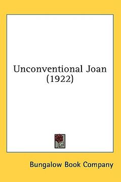 portada unconventional joan (1922) (en Inglés)