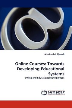 portada online courses: towards developing educational systems (en Inglés)